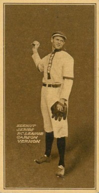 1911 Zeenut Pacific Coast League Carson # Baseball Card