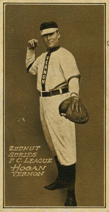 1911 Zeenut Pacific Coast League Hogan # Baseball Card