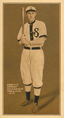 1911 Zeenut Pacific Coast League Joe Holland # Baseball Card