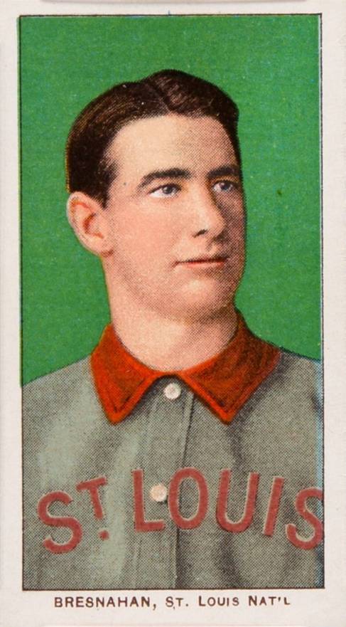 1909 White Borders Piedmont & Sweet Caporal Bresnahan, St. Louis Nat'l #51 Baseball Card
