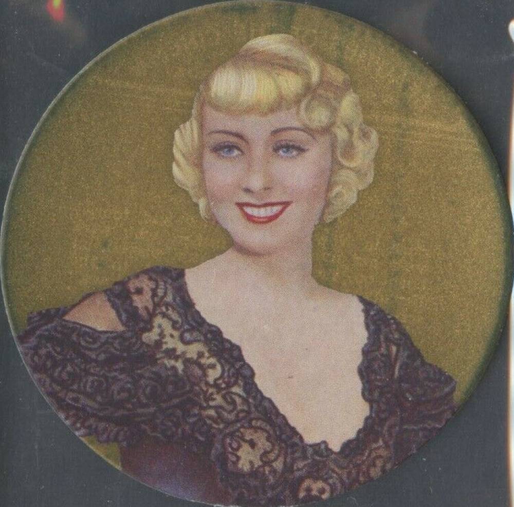1939 Rothmans Ltd. Beauties of the Cinema-Round Joan Blondell # Non-Sports Card