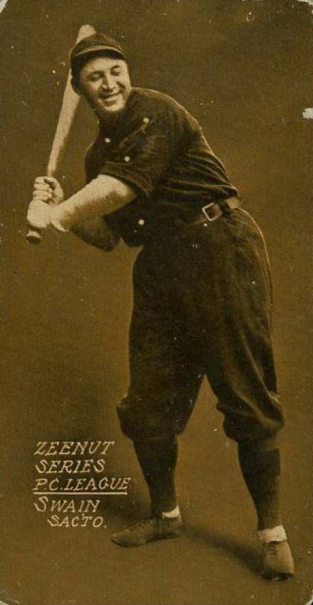 1912 Zeenut Swain # Baseball Card