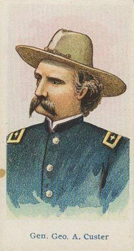 1910 American Caramel Wild West Caramel Gen. Geo. A. Custer # Non-Sports Card
