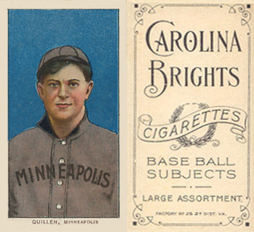 1909 White Borders Carolina Brights Quillen, Minneapolis #401 Baseball Card