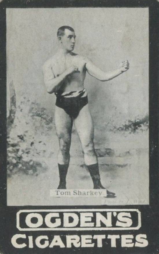 1901 Ogden's Ltd. Tabs Heroes of the Ring Tom Sharkey # Other Sports Card