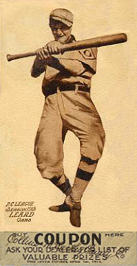 1913 Zeenut  Leard # Baseball Card