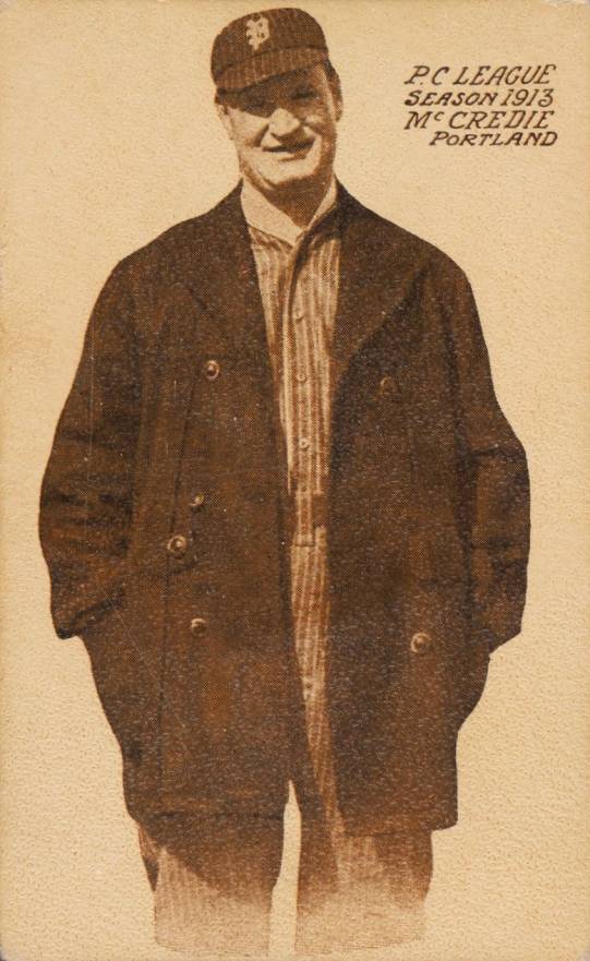 1913 Zeenut  McCredie, Portland # Baseball Card