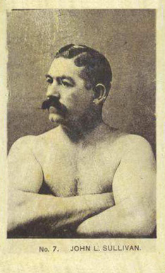 1888 Spaulding & Merrick Prizefighters John L. Sullivan #7 Other Sports Card