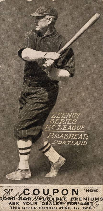 1914 Zeenut Brashear # Baseball Card