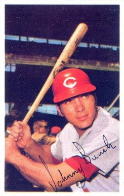 1971 Dell Today's Team Stamps Johnny Bench # Baseball Card