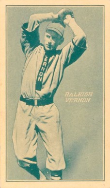 1911 Pacific Coast Biscuit Raleigh # Baseball Card