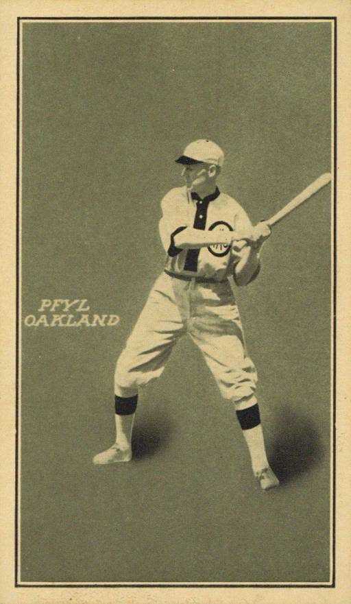 1911 Pacific Coast Biscuit Pfyl # Baseball Card