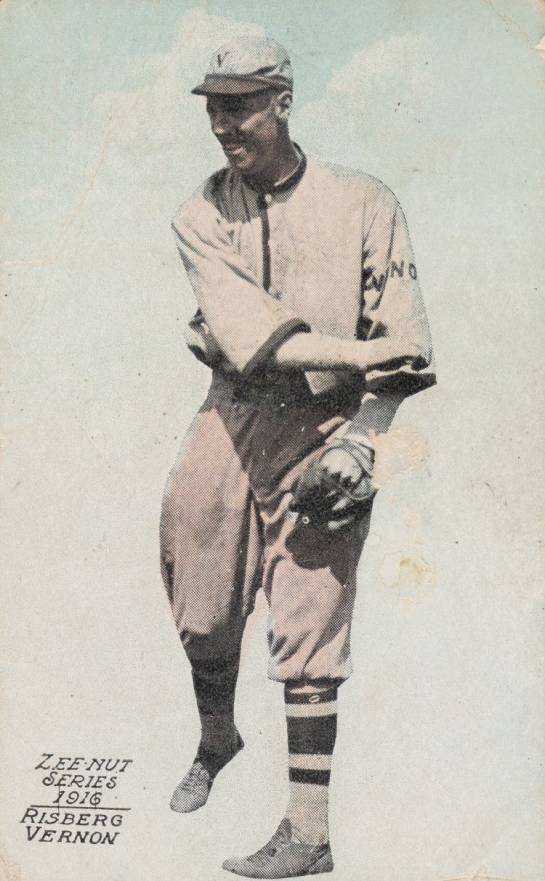 1916 Zeenut Risberg # Baseball Card