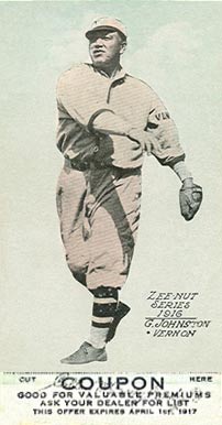 1916 Zeenut G. Johnston # Baseball Card