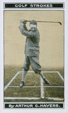 1923 B. Morris & Sons Golf Stoke Series Arthur G. Havers #8 Other Sports Card