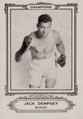 1926 Sports Co. of America Jack Dempsey # Other Sports Card