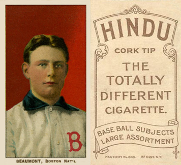 1909 White Borders Hindu-Brown Beaumont, Boston Nat'l #26 Baseball Card
