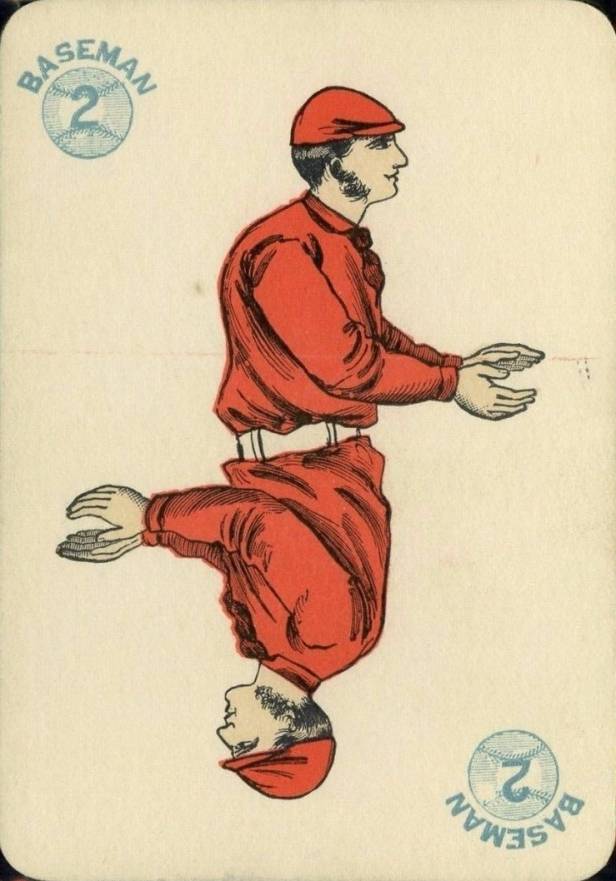 1884 Lawson's Playing Cards Baseman 2 # Baseball Card