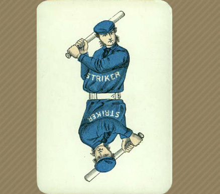1884 Lawson's Playing Cards Striker # Baseball Card