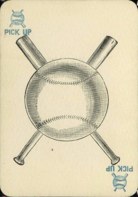 1884 Lawson's Playing Cards Pick Up # Baseball Card