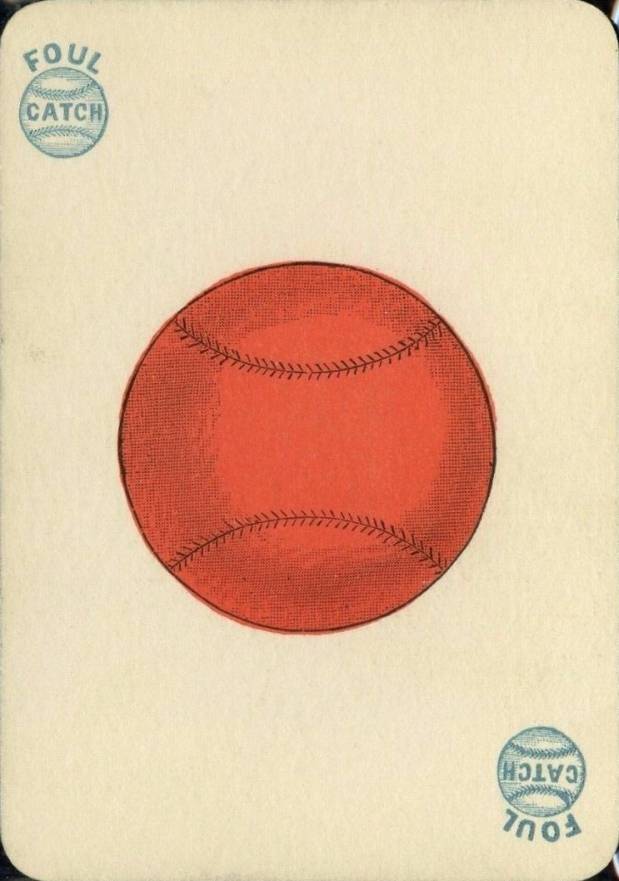 1884 Lawson's Playing Cards Foul Catch # Baseball Card