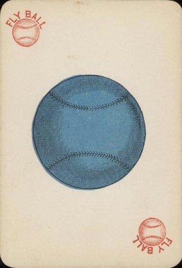 1884 Lawson's Playing Cards Fly Ball # Baseball Card