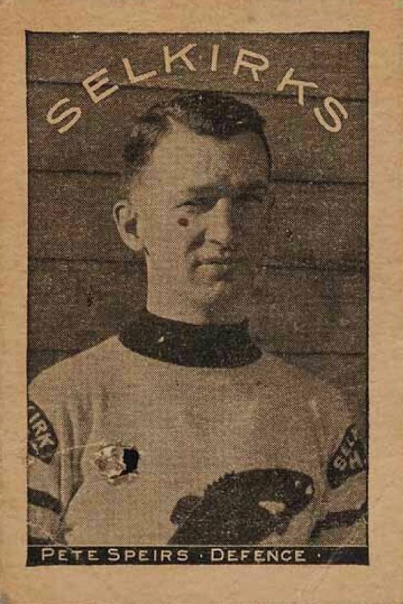 1924 Crescent Selkirks Pete Speirs #12 Hockey Card