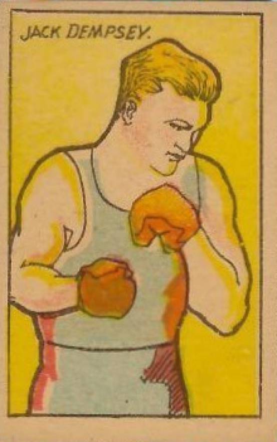 1920 Strip Card Jack Dempsey # Other Sports Card