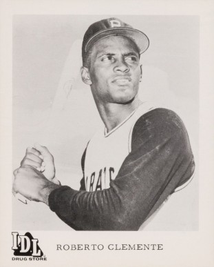 1963 I.D.L. Drug Store Pittsburgh Pirates Roberto Clemente # Baseball Card