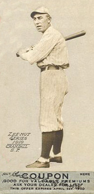 1919 Zeenut Crandall, San Francisco # Baseball Card
