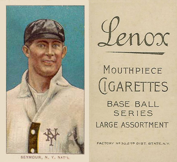 1909 White Borders Lenox-Black Seymour, N.Y. Nat'L #435 Baseball Card