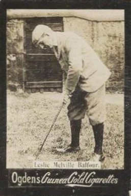 1901 Ogden's Ltd. Guinea Gold-I Base Leslie Balfour # Golf Card