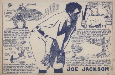 1914 E & S Publishing Joe Jackson # Baseball Card