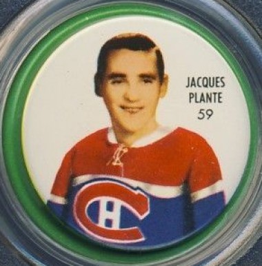 1962 Shirriff Coins Jacques Plante #59 Hockey Card