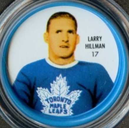 1962 Shirriff Coins Larry Hillman #17 Hockey Card