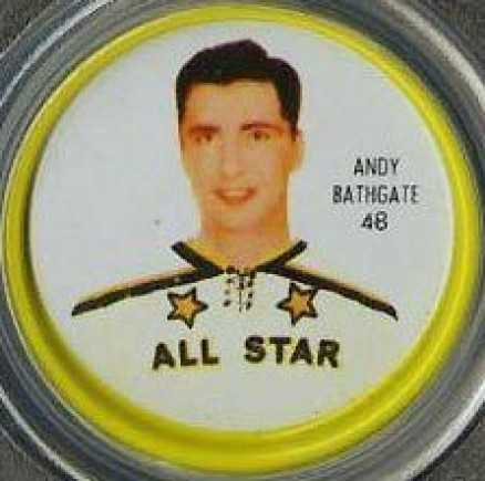 1962 Shirriff Coins Andy Bathgate #48 Hockey Card