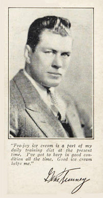 1927 Fro-Joy Gene Tunney #4 Other Sports Card