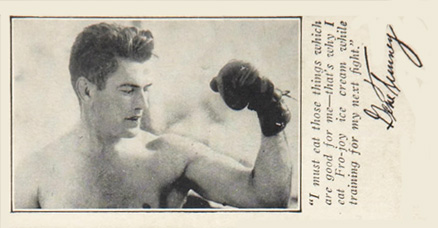 1927 Fro-Joy Gene Tunney #5 Other Sports Card