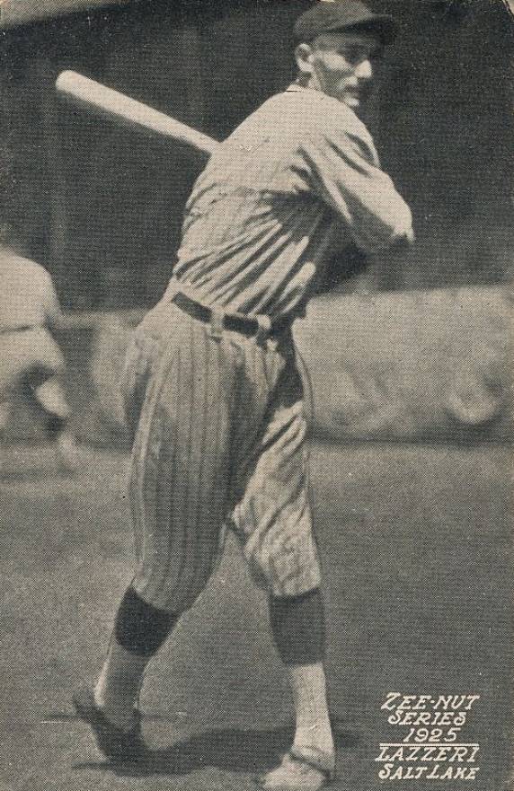 1925 Zeenut  Tony Lazzeri # Baseball Card