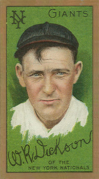 1911 Gold Borders Drum W. R. Dickson #50 Baseball Card