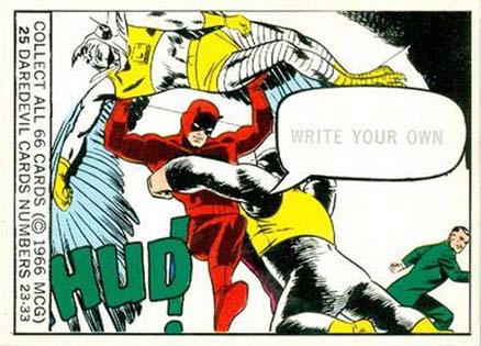 1966 Marvel Super Heroes Write your own caption #25 Non-Sports Card