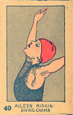 1926 Strip Card Aileen Riggin #40 Non-Sports Card
