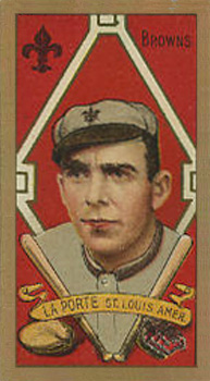 1911 Gold Borders Frank LaPorte #116 Baseball Card