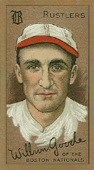 1911 Gold Borders Wilbur Goode #79 Baseball Card