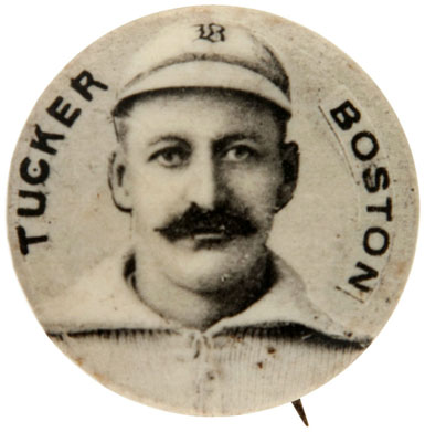 1898 Cameo Pepsin Gum Pins Tommy Tucker (Boston) # Baseball Card