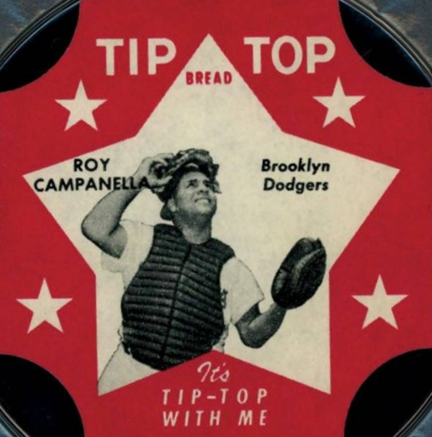 1952 Tip Top Bread Roy Campanella # Baseball Card