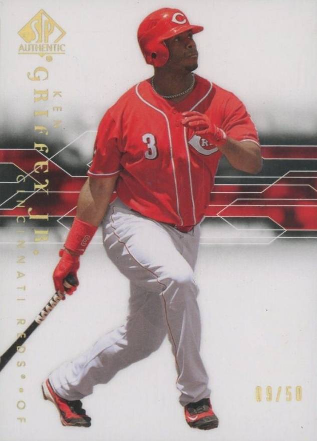 2008 SP Authentic Ken Griffey Jr. #1 Baseball Card