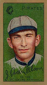 1911 Gold Borders Broadleaf Back J. Owen Wilson #216 Baseball Card