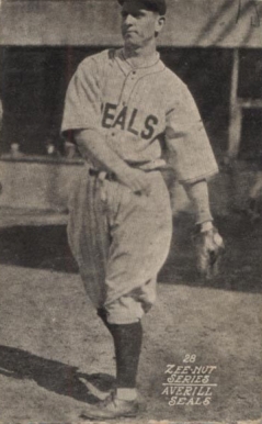 1928 Zeenut  Averill #2 Baseball Card