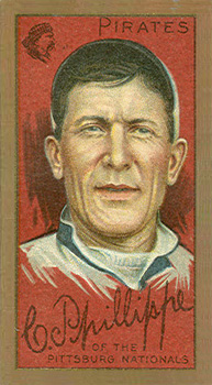 1911 Gold Borders Broadleaf Back C. Phillippe #169 Baseball Card